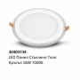LED панел със стъклено тяло – 6W, 12W, 18W (4000K/7000K), снимка 8