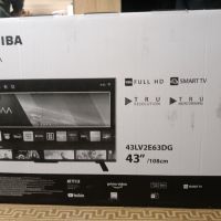 Нов Smart LED Toshiba 43 инча/109см телевизор с гаранция 2г, снимка 1 - Телевизори - 45241706