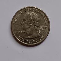 1/4 долар САЩ СЕРИЯТА С ЩАТИТЕ - Роуд Айланд 25 цента Америка 2001 Монета от САЩ  Rhode Island, снимка 2 - Нумизматика и бонистика - 45103339