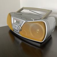 Panasonic RX-D10 CD BOOMBOX Ghetto Blaster радио касетофон, снимка 4 - Радиокасетофони, транзистори - 45742737