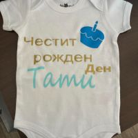 Бебешко боди с надпис , снимка 2 - Други - 45878191