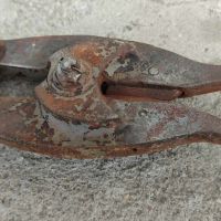 Стара ножица за рязане на арматура, снимка 6 - Антикварни и старинни предмети - 45351090