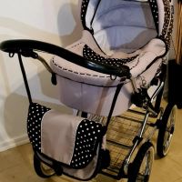 Бебешка количка с два коша, снимка 3 - Детски колички - 45512705