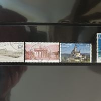 Пощенски марки на теми - архитектура и спорт, снимка 4 - Филателия - 45494794