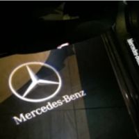 LED лого проектор за врати, 2 бр. Mercedes/BMW/Volkswagen . Работи на батерии, снимка 5 - Аксесоари и консумативи - 45116767