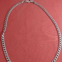 Сребърна верижка, снимка 1 - Колиета, медальони, синджири - 45289651