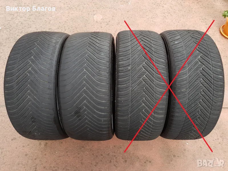 2 Всесезонни гуми 245/40/18 Hankook, снимка 1