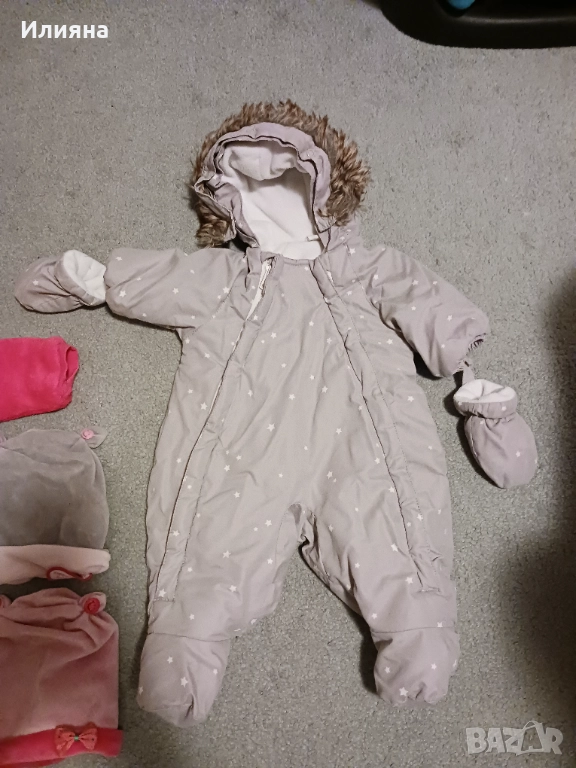 Дрехи,костюмчета и шапки за момиченце, снимка 1