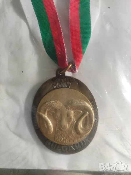 Продавам ловен медал , отличие , снимка 1