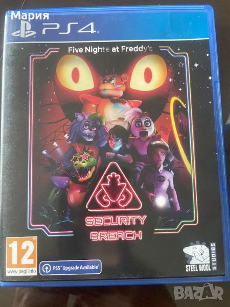 Five nights at Freddy’s security breach PS4 Playstation 4, снимка 1