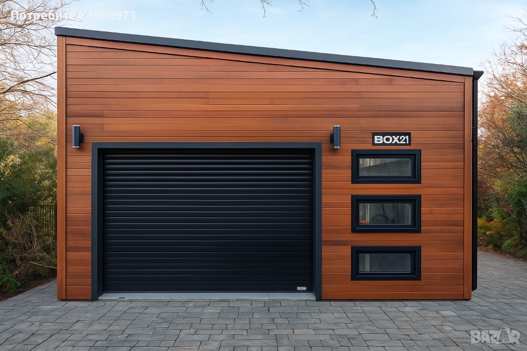 Гаражи, работилници, складове, халета от термопанел и дърво., снимка 1