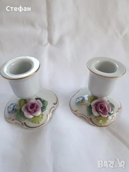 Порцеланови свещничета, снимка 1