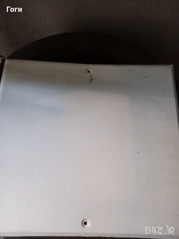 Метален капак за скриване на тръби, снимка 1