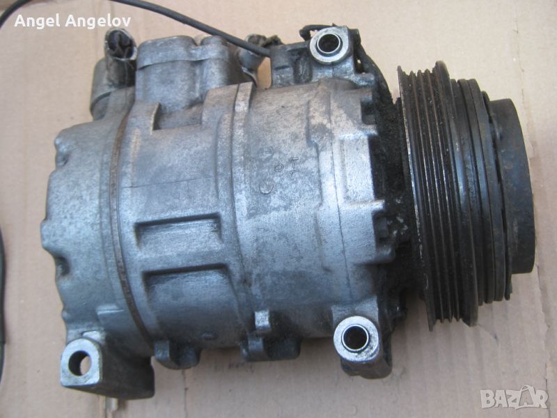 Компресор климатик Denso 447220-814 / 4B0260805C / 7SBU16C Ауди А6 Ц5 Пасат Б5 Audi A4 B5 A6 C5 Pass, снимка 1