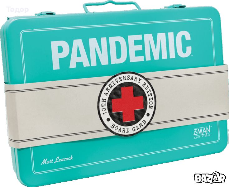 Pandemic 10th Anniversary Edition - настолна игра, снимка 1