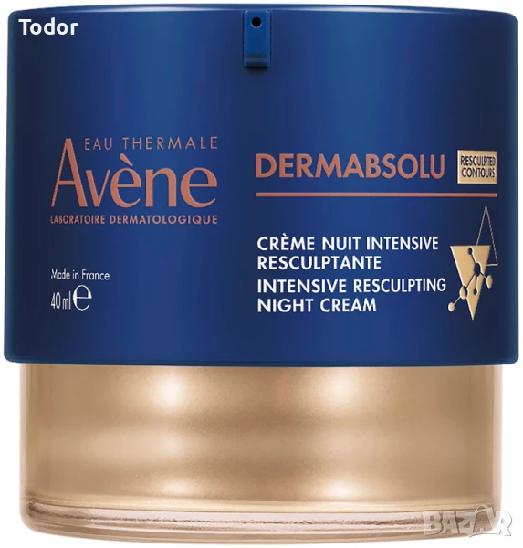 Avene DermAbsolu Интензивен ремоделиращ нощен крем x40 мл, снимка 1