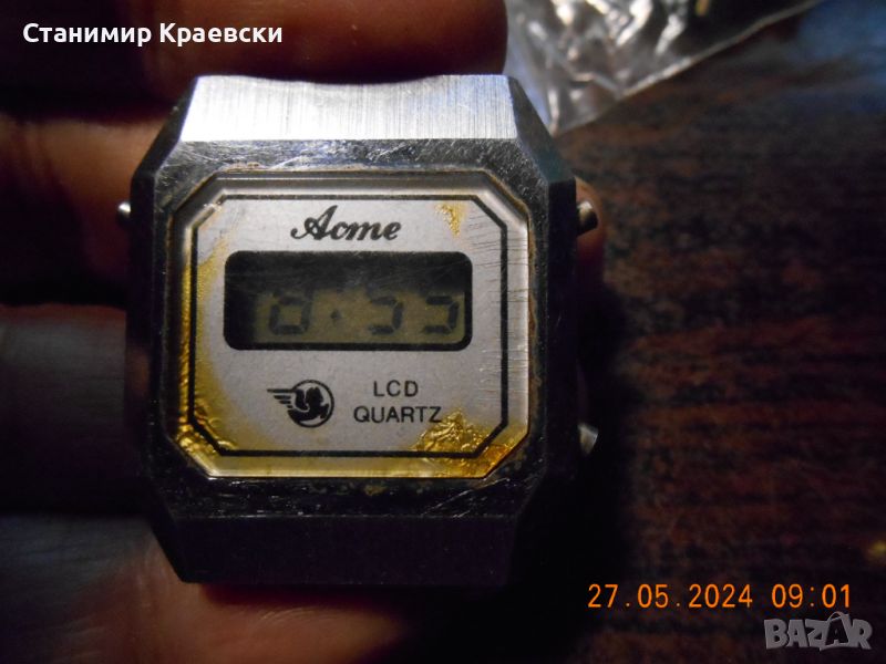 ACME- LCD watch - vintage 81, снимка 1