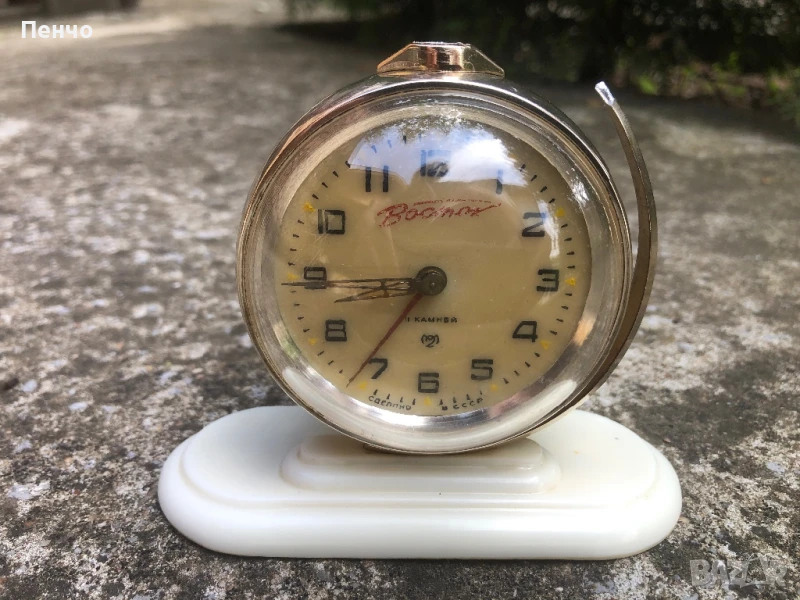 стар часовник - будилник "ВОСТОК" - СДЕЛАНО В СССР, снимка 1