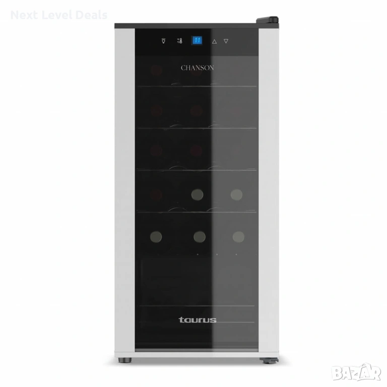 🍷 Винна хладилна витрина Taurus CHANSON – перфектната температура за вашето вино, снимка 1