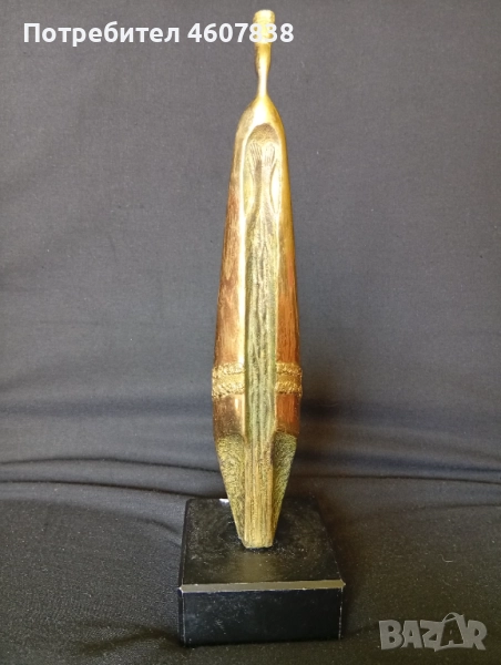 Скулптура бронз 24 см, снимка 1