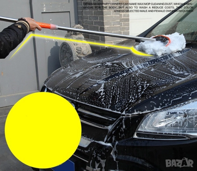   Автоматично въртяща се четка на 360° за кола , снимка 1