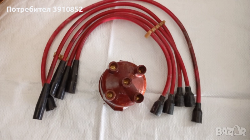 ВАЗ 2101 - 2107 оригинални руски кабели за свещи и дистрибуторна капачка, снимка 1