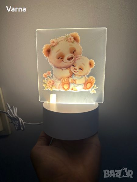Детска 3D нощна лампа, снимка 1