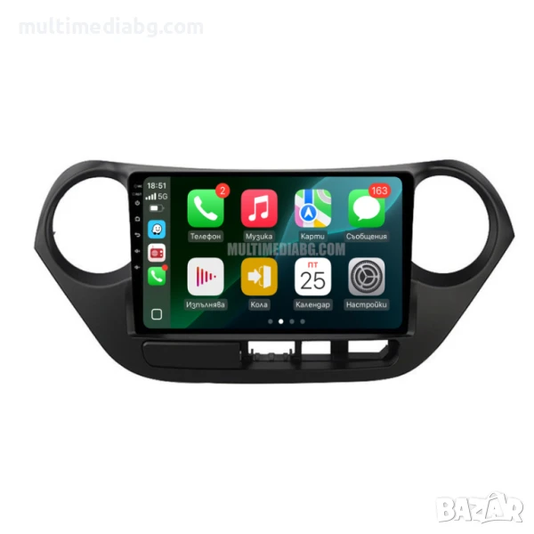 Hyundai Grand i10 2013г-2016г Мултимедия Навигация Android, снимка 1
