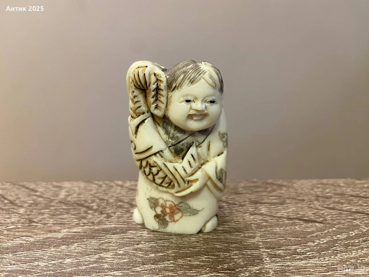 Нецке Япония оригинал Кост ., снимка 1