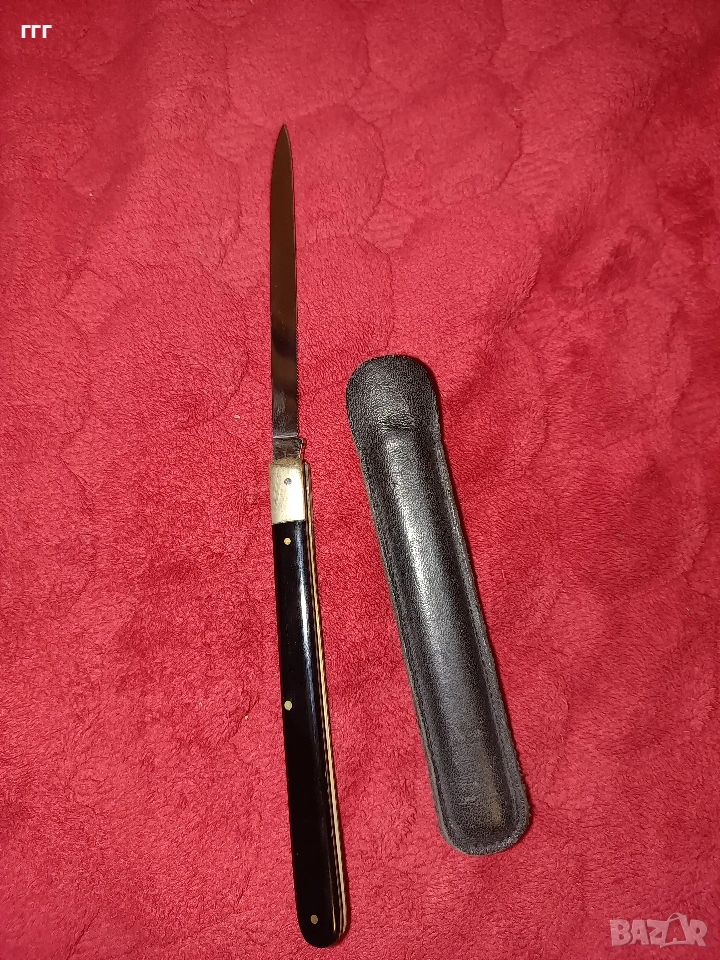 Стар нож за плодове hermann laue solingen, снимка 1