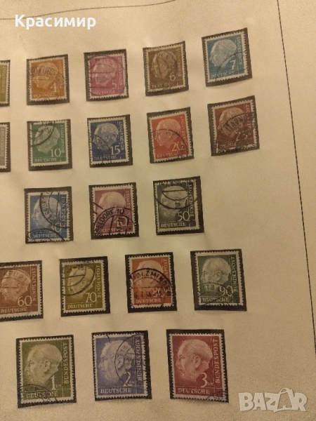 Теодор Хойс 1954 г., снимка 1