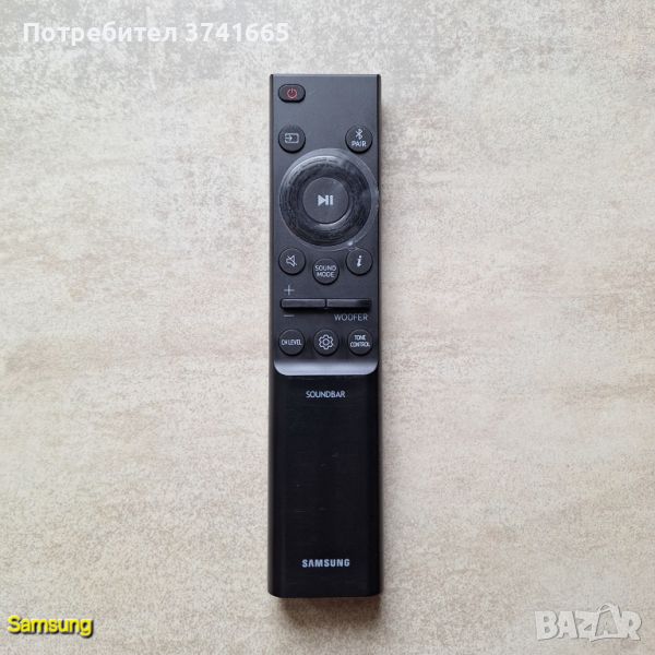 Дистанционно за Саундбар Samsung AH81-15047A, снимка 1