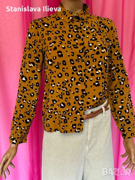 Леопардова риза MANGO, снимка 1