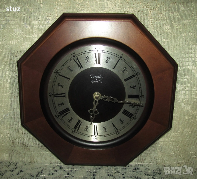 Френски стенен часовник Trophy, снимка 1