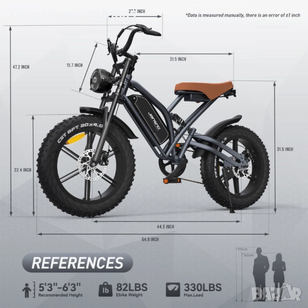 Продавам електрически велосипед, снимка 1