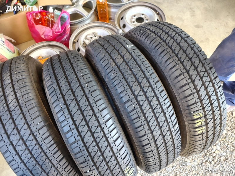 4бр.всесезонни гуми BRIDGESTONE 195 80 15 DOT19 цена за брой, снимка 1