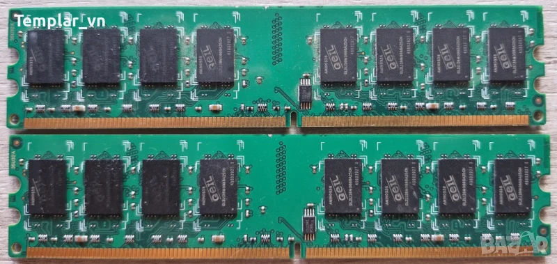 GEIL 2x2 DDR2 1066 PC2 8500 AT 1171, снимка 1