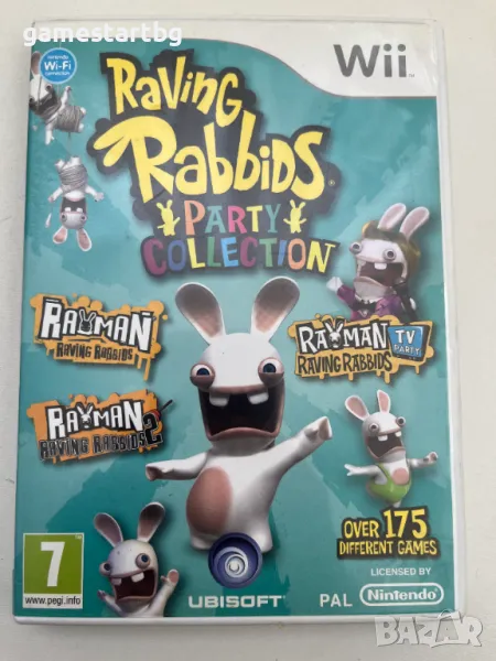 Raving Rabbids Party Collection за Wii, снимка 1