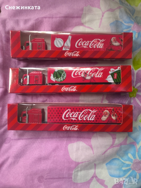 Кока кола (Coca Cola) камиони (камиончета)- 32лв за 1 брой , снимка 1