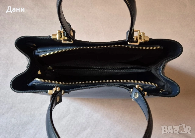 Дамска чанта Vera - естествена кожа , снимка 3 - Чанти - 53666851