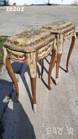 Ретро кутии на крака италиански, снимка 2 - Шкафове - 53767903