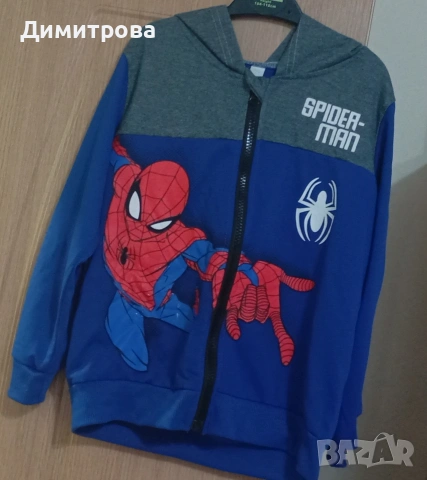 пролетен комплект със Спайдърмен размер 5-6г 116см, снимка 3 - Детски комплекти - 53822503
