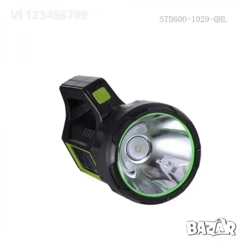 Мощен фенер със соларен панел и USB изход, HEL-T95, снимка 4 - Къмпинг осветление - 52271447