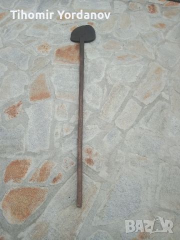 Стара Фурнаджийска лопата ., снимка 9 - Антикварни и старинни предмети - 45753245