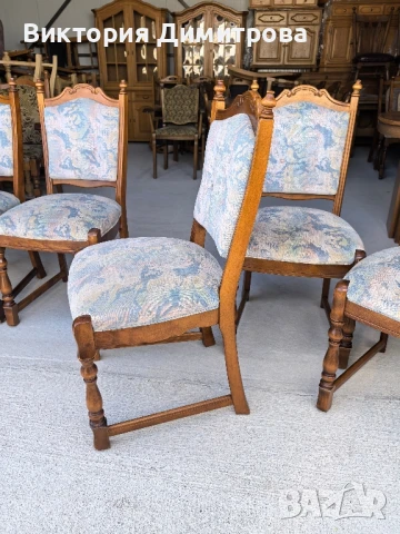 Комплект от 6 трапезни стола , снимка 9 - Столове - 51208310