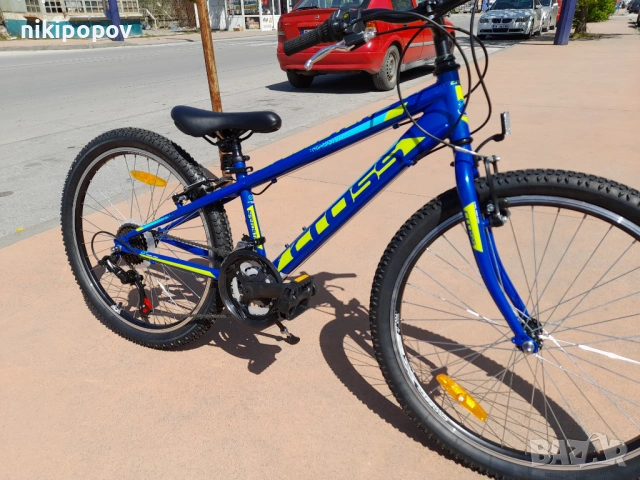 CROSS Велосипед 24" SPEEDSTER син, снимка 6 - Велосипеди - 53848883