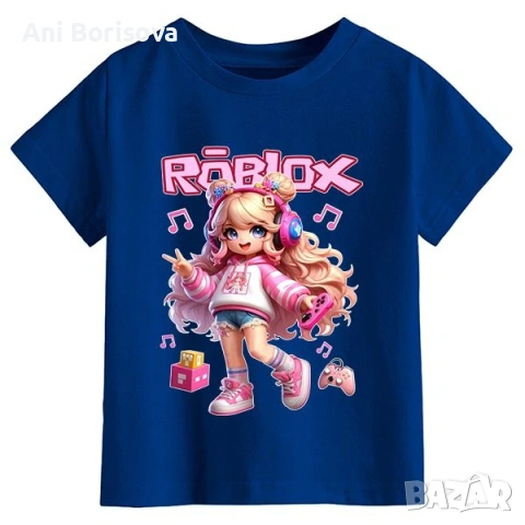 Детски комплект ROBLOX – тениска + суитшър + клин/панталон | ТОП модел 2026, снимка 18 - Детски комплекти - 54074621