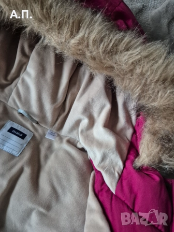 Зимно яке за момиче Okaidi, снимка 3 - Детски якета и елеци - 52475489