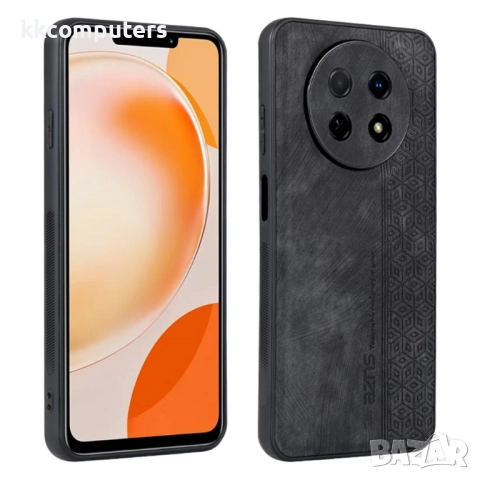 Huawei Enjoy 60X / nova Y91 4G AZNS Удароустойчив Кожен Калъф и Протектор, снимка 4 - Калъфи, кейсове - 52582585