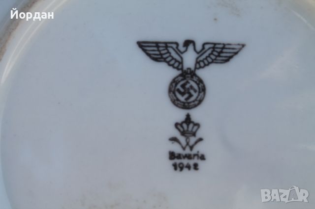 Оригинална чиния и вилица ''Втора световна война" , снимка 10 - Колекции - 45194364
